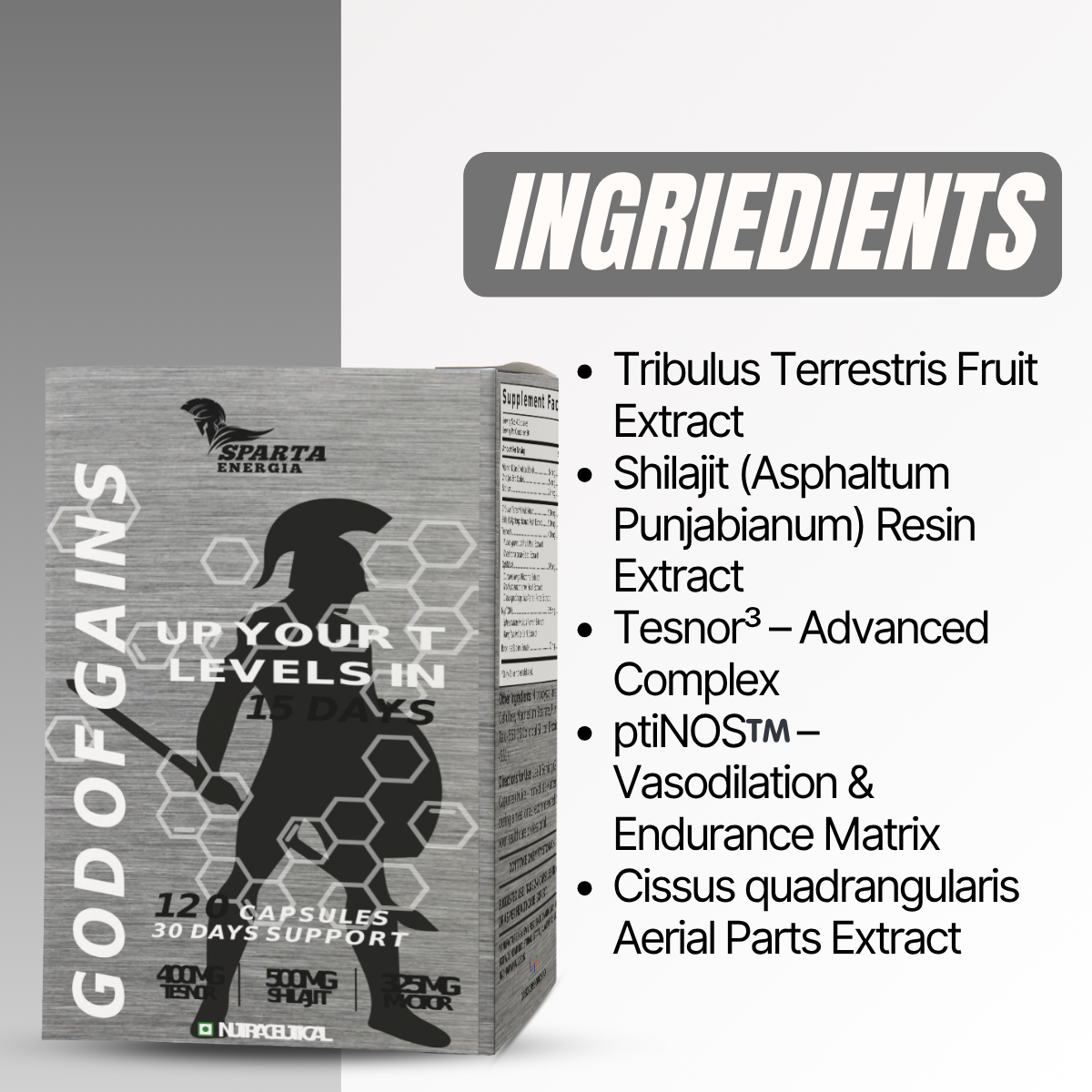 God of Gains – Unleash the Natural Alpha Within!