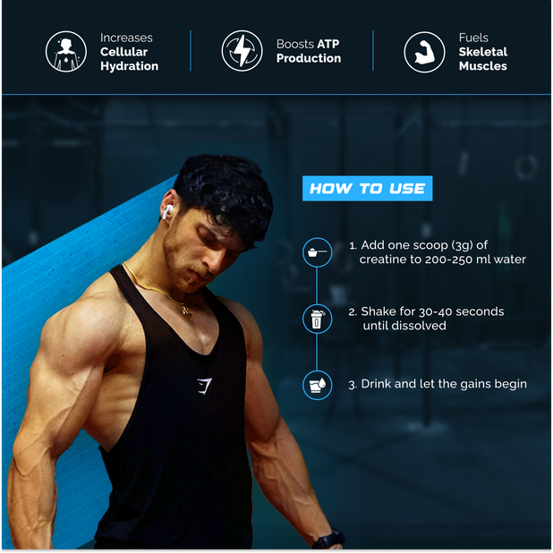 Wellcore - Micronised Creatine Monohydrate (250g, 83 Servings)